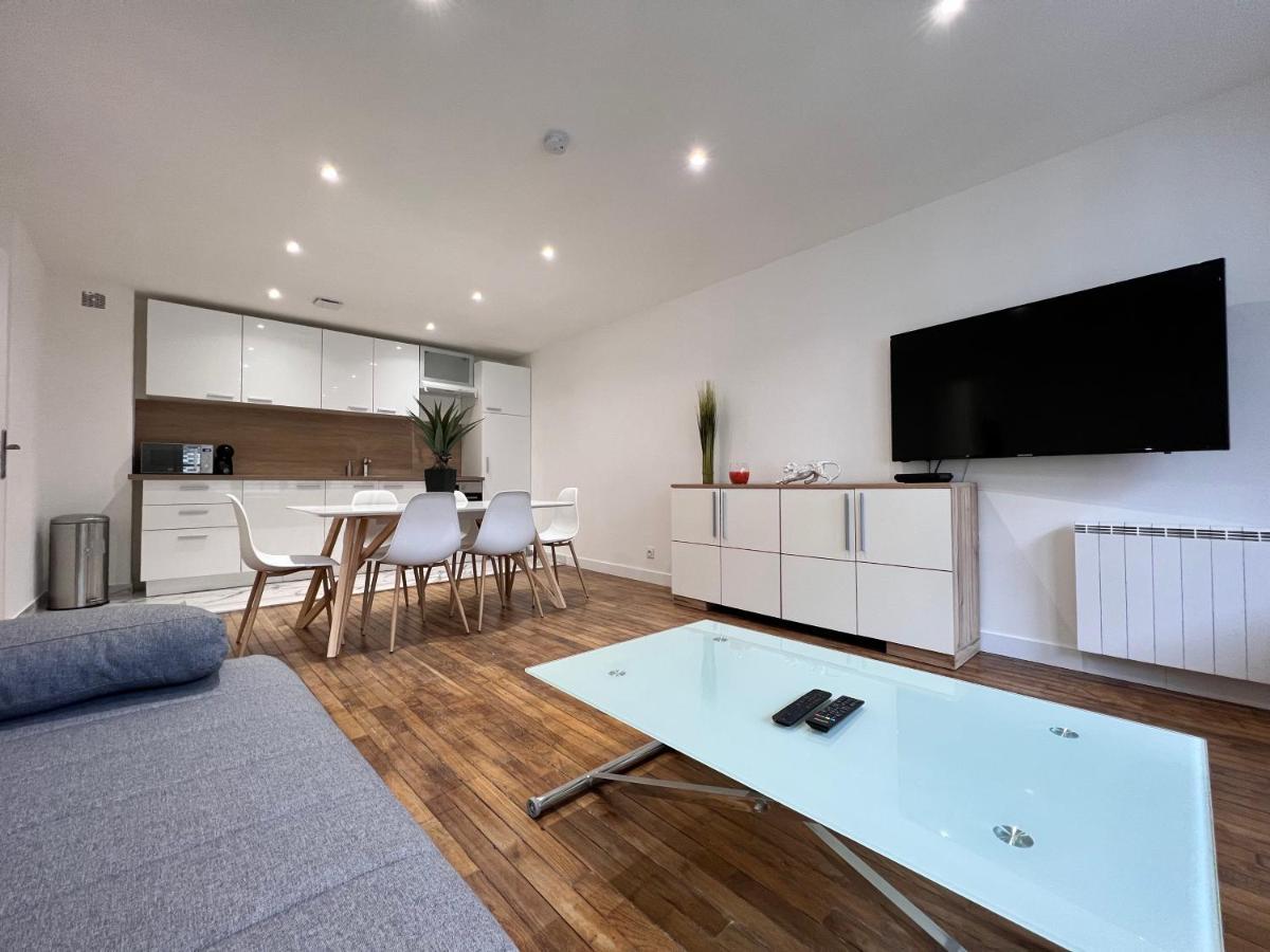 Sens - Appartement Proche Gare Et Centre Ville - Wifi Fibre - Check In Autonome - Bel Espace De Vie - Smart Tv מראה חיצוני תמונה